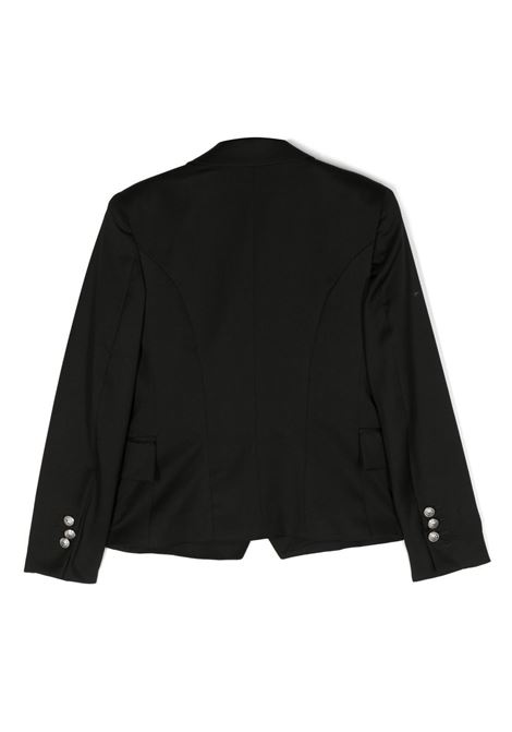 Blazer doppiopetto nero BALMAIN KIDS | BS2A24 I0089930AG